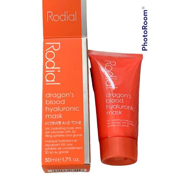 Rodial Dragon's Blood Hyaluronic Mask Hydrate Tone 1.7 Fl.Oz. / 50ml -ret $58 - Picture 1 of 4